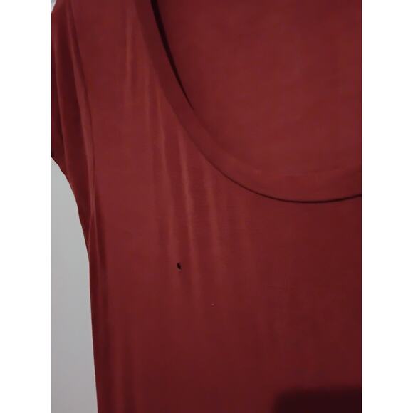 Sozy Maxi Dress Short Sleeve Pockets Long Women's Size Large - Picture 4 of 4